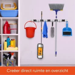 TTD Premium XXL Bezemhouder En Gereedschapsrek - Opslag Van Gereedschap - Opslag Van Schoonmaakspullen - Tuingereedschap - Klussen - RVS - Zwart 12 TTD Premium XXL Bezemhouder En Gereedschapsrek - Opslag Van Gereedschap - Opslag Van Schoonmaakspullen - Tuingereedschap - Klussen - RVS - Zwart -Tuinverzorgings Winkel 1200x1200 846
