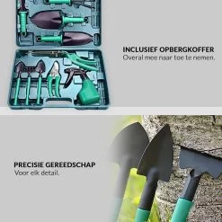 Tuinierset 10 Delig Met Complete Gereedschapskoffer Set Inclusief Tuinschaar, Handschep, Handhark, Plantenspuit, Haakvormige Voegenkrabber, Bloemenschepje, Bloemenschaar, Grasschaar En Heggenschaar 20 Tuinierset 10 Delig Met Complete Gereedschapskoffer Set Inclusief Tuinschaar, Handschep, Handhark, Plantenspuit, Haakvormige Voegenkrabber, Bloemenschepje, Bloemenschaar, Grasschaar En Heggenschaar -Tuinverzorgings Winkel 1200x1200 876
