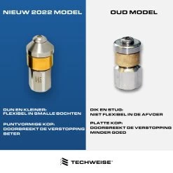 Techweise - Rioolslang Voor O.a. Kärcher - 15M - Met Roterende En Voorwaartse Kop 13 Techweise - Rioolslang Voor O.a. Kärcher - 15M - Met Roterende En Voorwaartse Kop -Tuinverzorgings Winkel 1200x1200 895