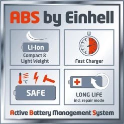 Einhell Accu Bladblazer GE-CL 18 Li E Kit (1x2,0Ah) Power X-Change (Li-Ion - 18 V - 12000 Min-1 - 210 Km/h Blaasluchtstroom - Incl. 2,0 Ah Accu En Lader) -Tuinverzorgings Winkel 1200x1200 930