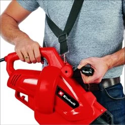 Einhell Elektrische Bladblazer GC-EL 3024 E (blazen, Zuigen & Versnipperen, Zuigbuis Ø75 Mm, Zuigkracht 650 M³/h, Hakselfunctie 10:1, Blaassnelheid 240 Km/h, Opvangzak 40 L) -Tuinverzorgings Winkel 1200x1200 938