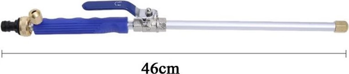 Merkloos Hogedruk-waterjet-Waterspuit-tuinslang | Spuitpistool Aansluiting Op Tuinslang | Hogedruk Waterpistool, Bevestiging Voor Tuinsproeier- Auto Wassen- Terras/tuin Reiniger 8 Merkloos Hogedruk-waterjet-Waterspuit-tuinslang | Spuitpistool Aansluiting Op Tuinslang | Hogedruk Waterpistool, Bevestiging Voor Tuinsproeier- Auto Wassen- Terras/tuin Reiniger - Afbeelding 6