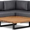 Cuba Boston Hoek Loungeset 3 Delig Acacia Hout
