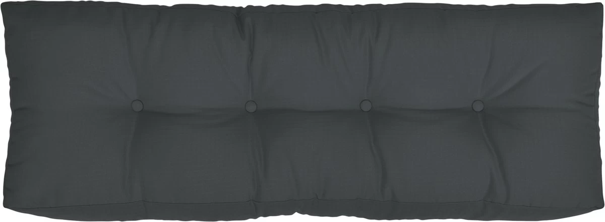 Beautissu Eco Elements Palletkussen – Rugkussen 120x40x15 Cm Voor Palletbank - Kussen Graphiet Grijs - Palletkussens In Matraskussen Kwaliteit 4 Beautissu Eco Elements Palletkussen – Rugkussen 120x40x15 Cm Voor Palletbank - Kussen Graphiet Grijs - Palletkussens In Matraskussen Kwaliteit - Afbeelding 2