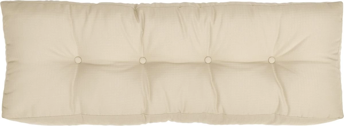 Beautissu Elements – Palletkussen 120x40cm - Rugkussen Natuur In Matraskussen Kwaliteit 4 Beautissu Elements – Palletkussen 120x40cm - Rugkussen Natuur In Matraskussen Kwaliteit - Afbeelding 2