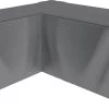 SORARA® Hoes Loungeset Hoekbank 235 X 235 X 70/100 Cm Grijs - Luxe Beschermhoes Tuinbank Met Aantrekkoord. -Tuinverzorgings Winkel 1200x519