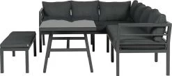 Blakes Lounge Diningset - 4 Delig - Donker Grijs -Tuinverzorgings Winkel 1200x528