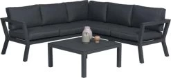 Garden Impressions Colorado Loungeset - Aluminium - Zwart