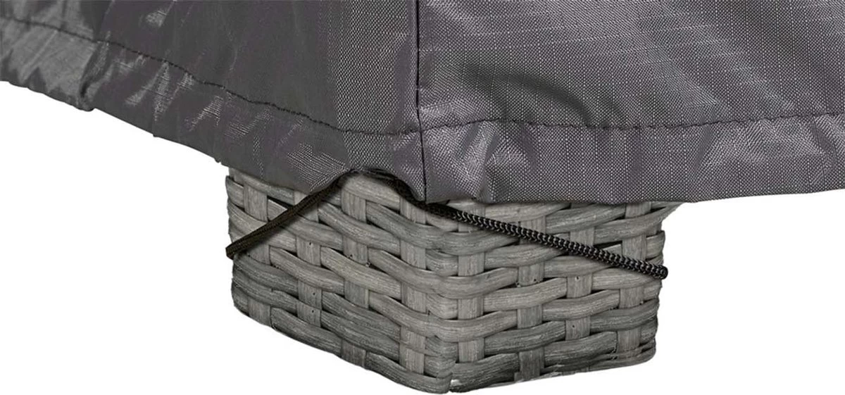 AeroCover Loungesethoes 220x220x90xH70 Cm - Antraciet 10 AeroCover Loungesethoes 220x220x90xH70 Cm - Antraciet - Afbeelding 8