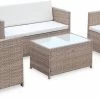 Alice's Garden Loungeset Perugia - 4 Plaatsen - Kleine Tuinset - Wicker - Naturel/beige 2 Alice's Garden Loungeset Perugia - 4 Plaatsen - Kleine Tuinset - Wicker - Naturel/beige -Tuinverzorgings Winkel 1200x636