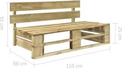 VidaXL Tuinbank Pallet Hout 11 VidaXL Tuinbank Pallet Hout -Tuinverzorgings Winkel 1200x672