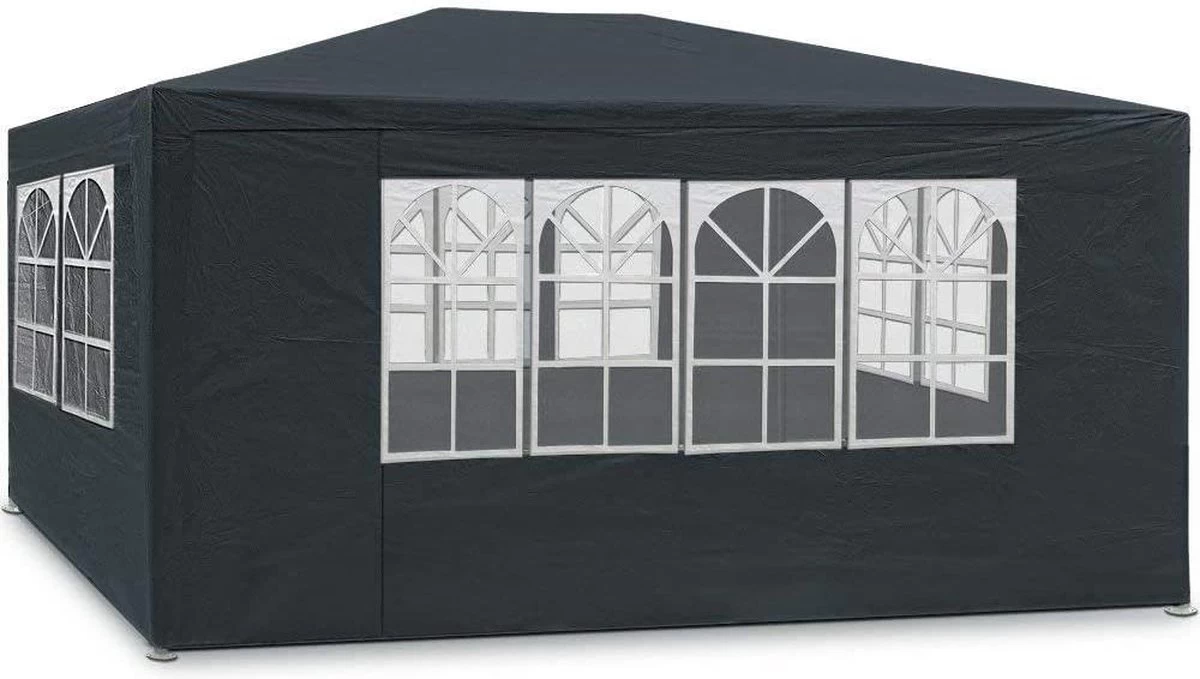MaxxGarden Partytent - Feesttent Paviljoen - 3x3m - Antraciet 3 MaxxGarden Partytent - Feesttent Paviljoen - 3x3m - Antraciet