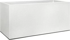 Elho Vivo Structure Finish Lang 90 - Plantenbak Voor Binnen & Buiten - Ø 88 X H 41 - Wit -Tuinverzorgings Winkel 1200x680 4