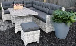 Merkloos Rivièra | Loungeset Hoekset Dining Set Tuinset | Wicker | Hoekbank, Hoge Tuintafel, 2 Hockers | 6 Zitplaatsen 9 Merkloos Rivièra | Loungeset Hoekset Dining Set Tuinset | Wicker | Hoekbank, Hoge Tuintafel, 2 Hockers | 6 Zitplaatsen -Tuinverzorgings Winkel 1200x725 1