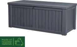 Keter Rockwood Opbergbox - 570L - 155x72.4x64.4cm - Grafiet 14 Keter Rockwood Opbergbox - 570L - 155x72.4x64.4cm - Grafiet -Tuinverzorgings Winkel 1200x738