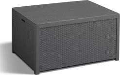 Allibert Arica Tuintafel - 79x59,5x42 Cm - Grafiet -Tuinverzorgings Winkel 1200x755