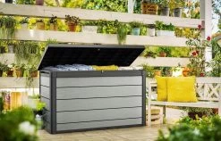 Keter Denali Opbergbox - 757L - 152x73x90cm - Grafiet -Tuinverzorgings Winkel 1200x766 2