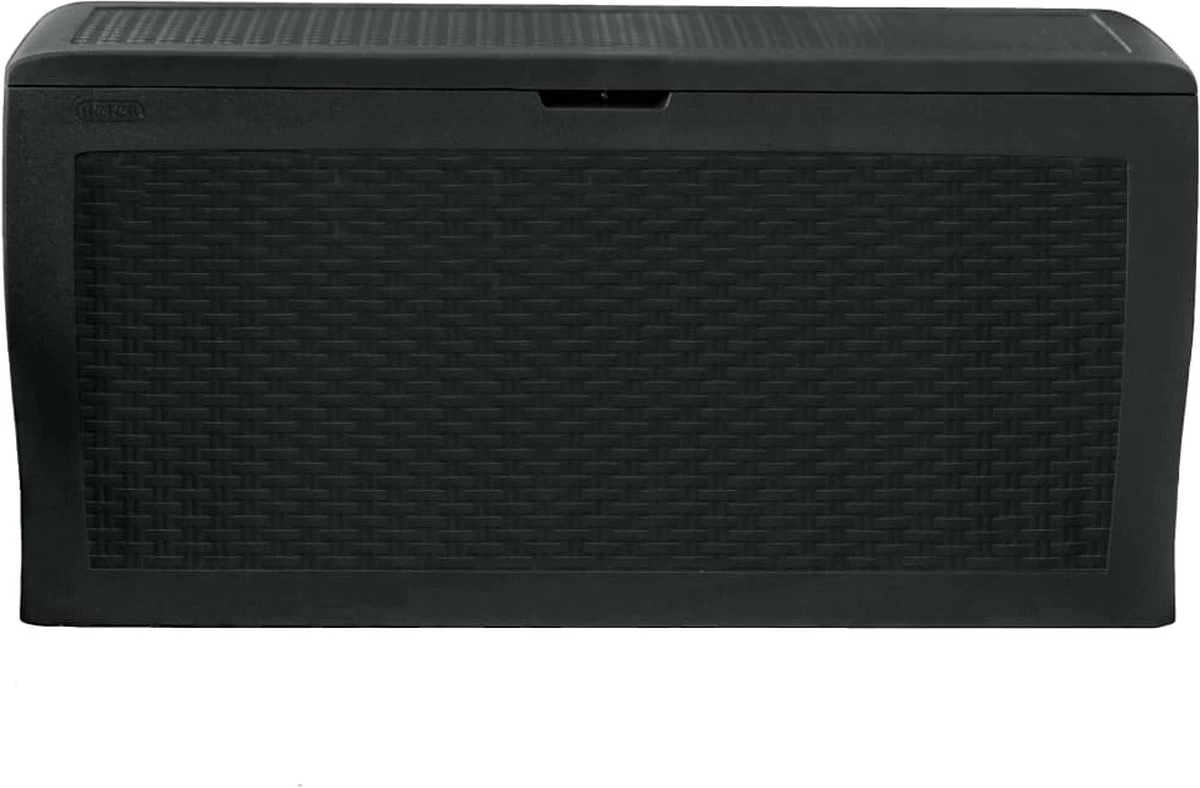 Keter Samoa Opbergbox - 270 L - 117x45x57 Cm - Grafiet 11 Keter Samoa Opbergbox - 270 L - 117x45x57 Cm - Grafiet - Afbeelding 9