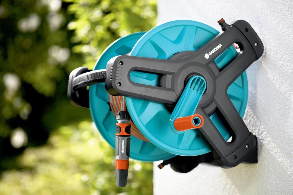 GARDENA - Classic 50 Complete Set - Slanghouder - Inc Slang 20m 6 GARDENA - Classic 50 Complete Set - Slanghouder - Inc Slang 20m - Afbeelding 4