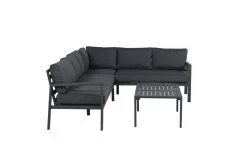 Garden Impressions Lexinton Loungeset - Verstelbaar - Aluminium - Zwart -Tuinverzorgings Winkel 1200x800 180
