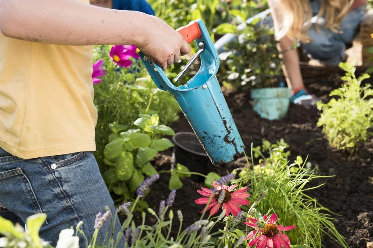 GARDENA Bollenplanter - Diepteaanduiding - Automatische Aardeloslating 6 GARDENA Bollenplanter - Diepteaanduiding - Automatische Aardeloslating - Afbeelding 4