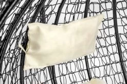 Hangstoel - Ei Stoel - Met Frame - Zwart Beige - Tot 125 Kg -Tuinverzorgings Winkel 1200x800 44