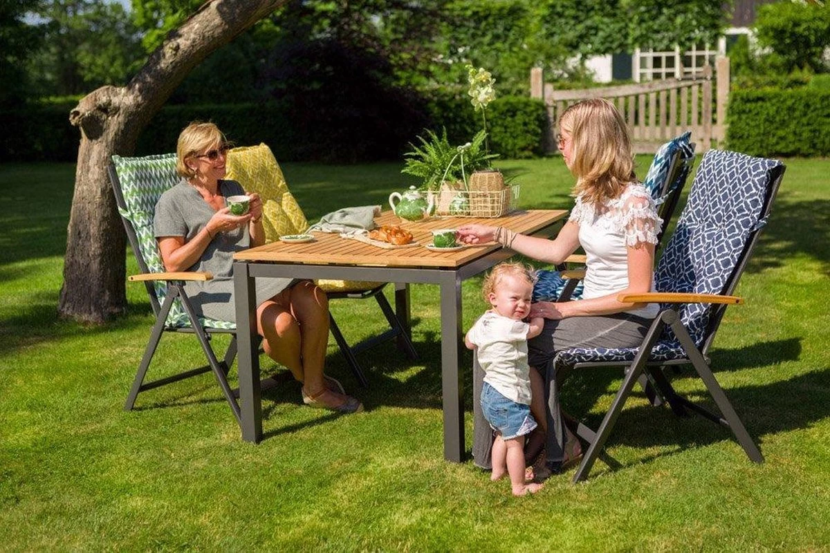 Hartman Alice Verstelbare Tuinstoel - Grijs 8 Hartman Alice Verstelbare Tuinstoel - Grijs - Afbeelding 6