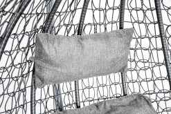 Hangstoel - Ei Stoel - Met Grijze Standaard & Kussens - Tot 125kg -Tuinverzorgings Winkel 1200x800 64