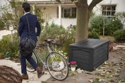 Keter Westwood Opbergbox - 570 L - 155x72.4x64.4 Cm - Grafiet -Tuinverzorgings Winkel 1200x801 4