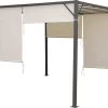 MaxxGarden Pergola - Partytent - Tuinpaviljoen Met één Gesloten Zijkant - 3x3x2,3 M - Cream 2 MaxxGarden Pergola - Partytent - Tuinpaviljoen Met één Gesloten Zijkant - 3x3x2,3 M - Cream -Tuinverzorgings Winkel 1200x825