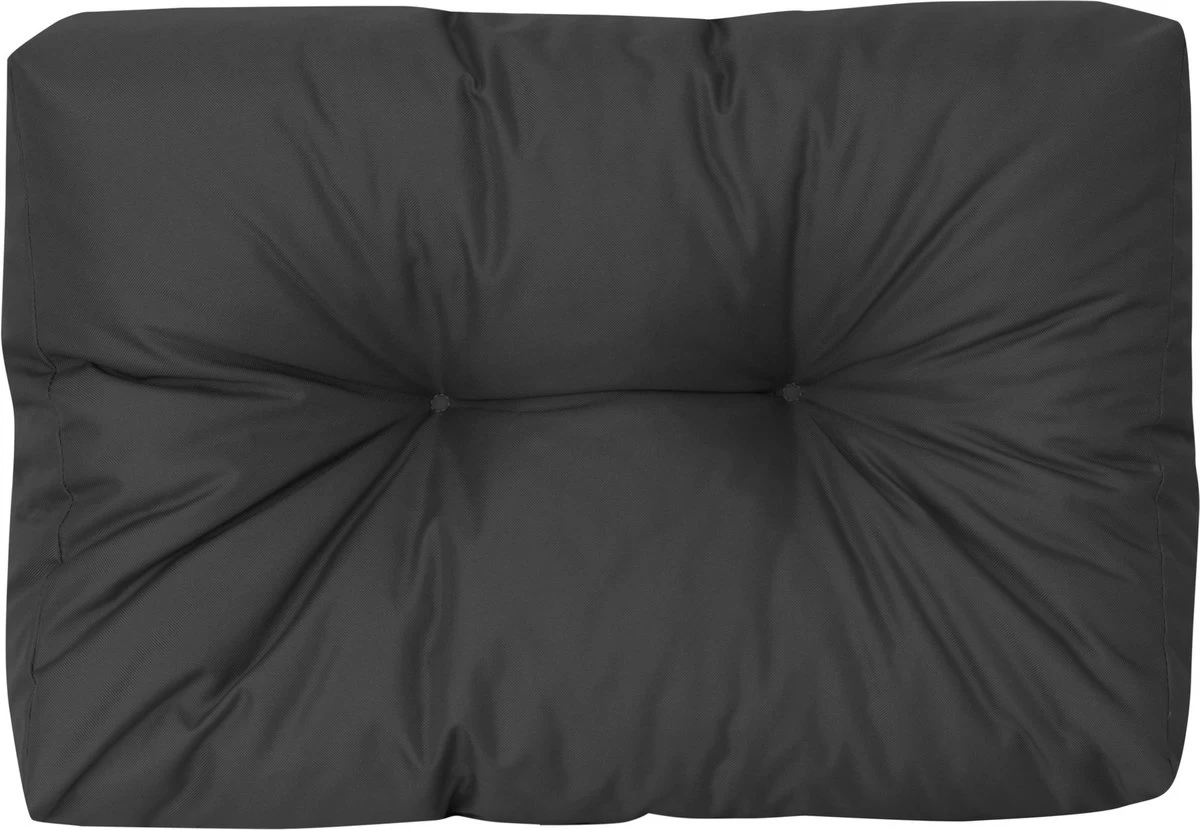 Palletkussen Comfort Waterafstotend Halve Pallet Zwart 60x40x10/20cm 3 Palletkussen Comfort Waterafstotend Halve Pallet Zwart 60x40x10/20cm