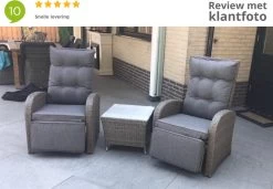 Loungeset Duoset Melia 2 Verstelbare Stoelen + Tafel - Balkonset -Tuinverzorgings Winkel 1200x831 3