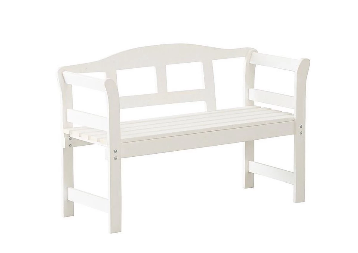 SenS-Line Friesen Tuinbank - Hout - Wit 18 SenS-Line Friesen Tuinbank - Hout - Wit - Afbeelding 16