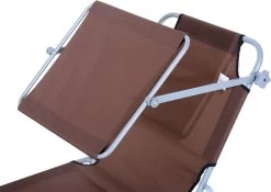 Outsunny Ligstoel Ligbank Voor Buiten Ligstoel Voor Op Het Strand Inklapbaar Met Zonnedak 3 Kleuren 84B-001 -Tuinverzorgings Winkel 1200x849 1