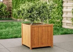 Houten Plantenbak Met Wieltjes 50x50 - Geolied Duurzaam FSC Acaciahout – Bloembak Buiten - Plantenbakken Buiten - Perfecthomeshop 21 Houten Plantenbak Met Wieltjes 50x50 - Geolied Duurzaam FSC Acaciahout – Bloembak Buiten - Plantenbakken Buiten - Perfecthomeshop -Tuinverzorgings Winkel 1200x857 4