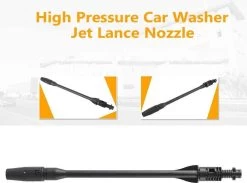 Merkloos 140 Bar Hogedrukspuitlans - Hogedrukreiniger Kärcher-opzetstuk - Verstelbare Sproeikop Voor Karcher Hogedrukreiniger - Accessoire Voor Karcher K1 K2 K3 K4 K5 K6 K7 -Tuinverzorgings Winkel 1200x889 1