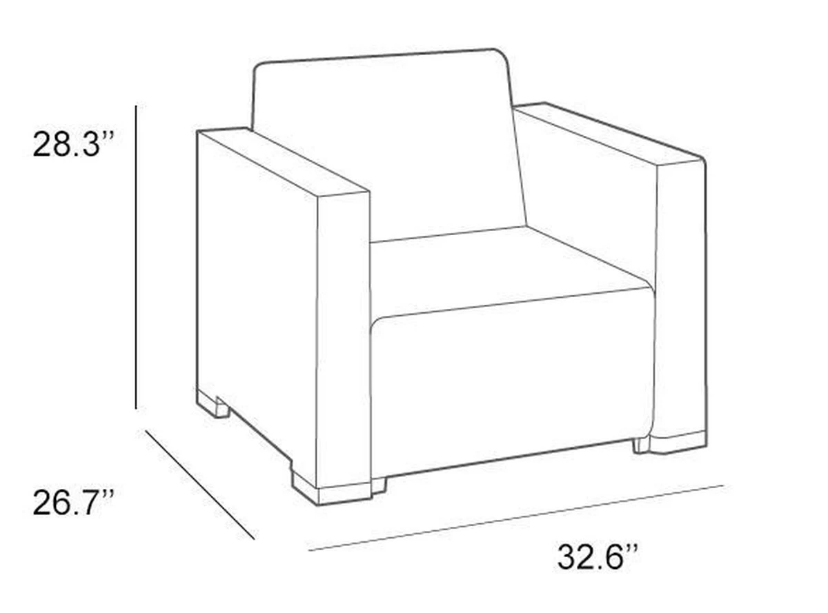 Allibert California Loungeset - 5 Personen - Cappuccino 19 Allibert California Loungeset - 5 Personen - Cappuccino - Afbeelding 17