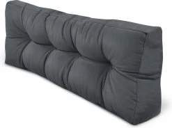 Beautissu Style – Palletkussen Set – 1x Zitkussen 120x80 Cm & 1x Rugkussen 120x40 Cm – Graphiet Grijs -Tuinverzorgings Winkel 1200x895 4