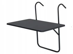 Merkloos Balkontafel Inklapbaar – Zwart – 40 X 60 X 70 Cm – Hout Balkontafeltje Hangend Balkonbar Balkontafels Opklapbaar Hangtafel – Ophangbaar Voor Aan Het Balkon – Vouwtafel Wandtafel Inklapbare Tafel – Bijzettafel – Buiten Tafeltje Klaptafel -Tuinverzorgings Winkel 1200x897 2