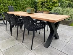 Tuintafel Douglas 220 Cm X 90 Cm | Stalen Poten | + Montage | Duurzame Eettafel | Onderhoudsarm 6-8 Personen | Geschaafd Hout | DuuMaa 11 Tuintafel Douglas 220 Cm X 90 Cm | Stalen Poten | + Montage | Duurzame Eettafel | Onderhoudsarm 6-8 Personen | Geschaafd Hout | DuuMaa -Tuinverzorgings Winkel 1200x899 6