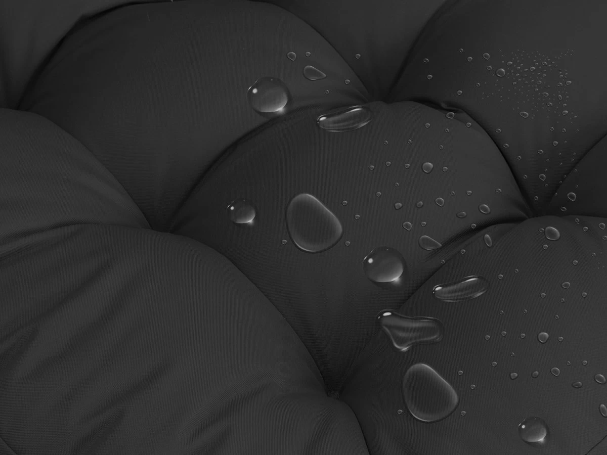 Palletkussen Comfort Waterafstotend Halve Pallet Zwart 60x40x10/20cm 4 Palletkussen Comfort Waterafstotend Halve Pallet Zwart 60x40x10/20cm - Afbeelding 2