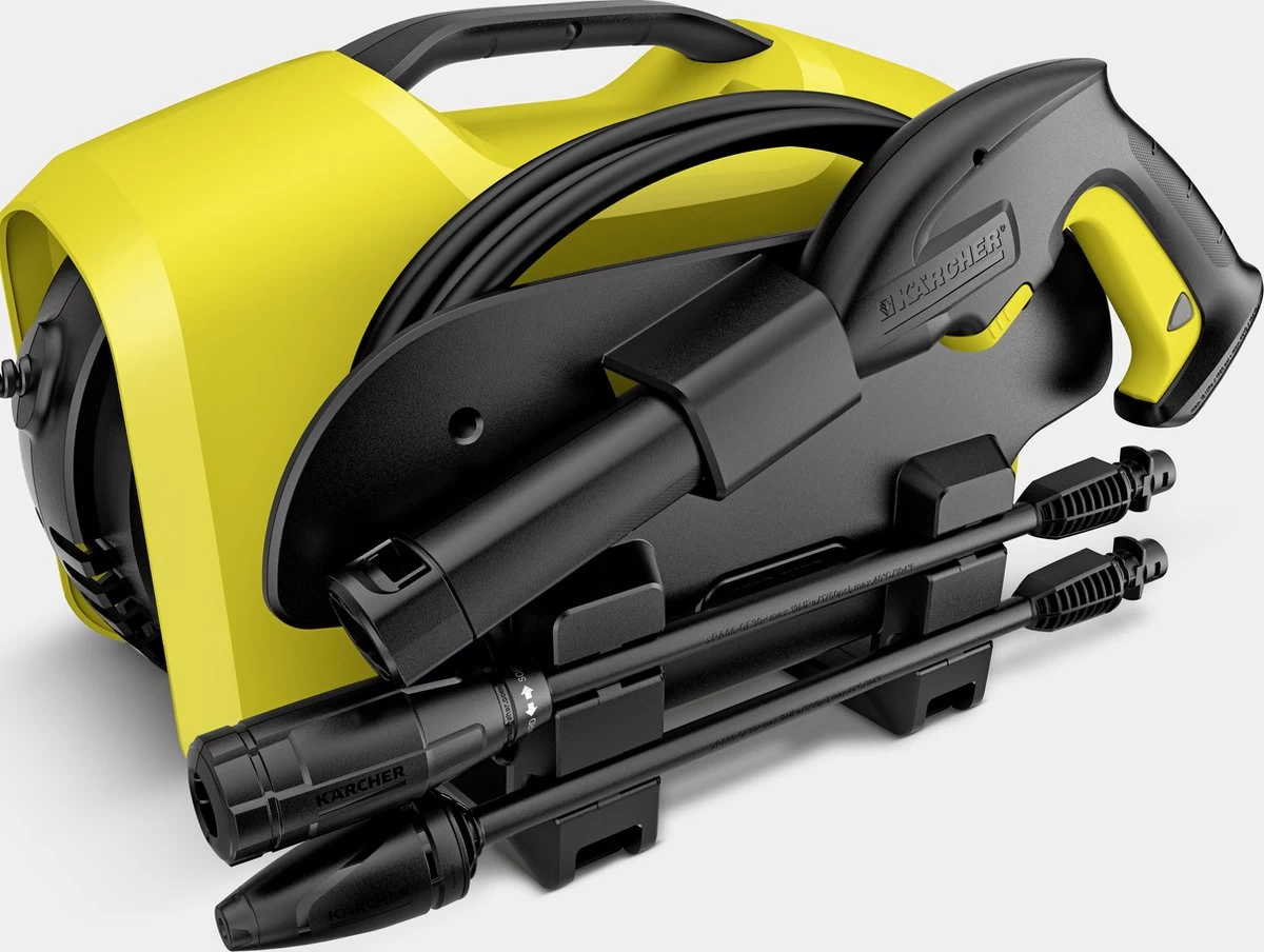 Kärcher - K 25 Silent Limited Edition - Hogedrukreiniger - 1400w - 110 Bar - 20 M²/h - Met Schuimsproeier 4 Kärcher - K 25 Silent Limited Edition - Hogedrukreiniger - 1400w - 110 Bar - 20 M²/h - Met Schuimsproeier - Afbeelding 2