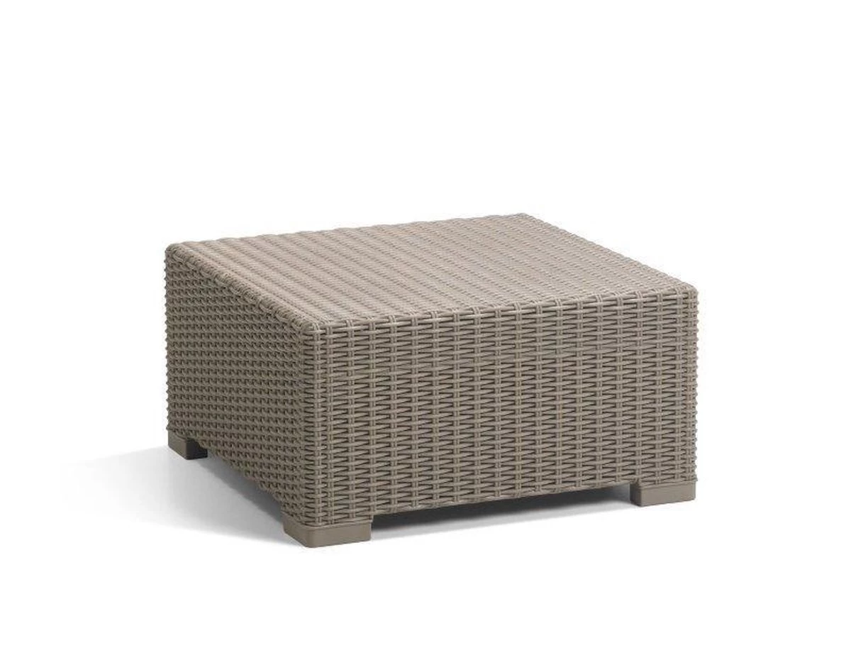 Allibert California Loungeset - 5 Personen - Cappuccino 5 Allibert California Loungeset - 5 Personen - Cappuccino - Afbeelding 3