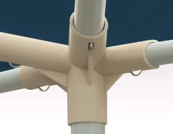 MaxxGarden Partytent Feesttent Paviljoen - 300 X 400 X 250 Cm - Zijwanden - Blauw 11 MaxxGarden Partytent Feesttent Paviljoen - 300 X 400 X 250 Cm - Zijwanden - Blauw -Tuinverzorgings Winkel 1200x926 4