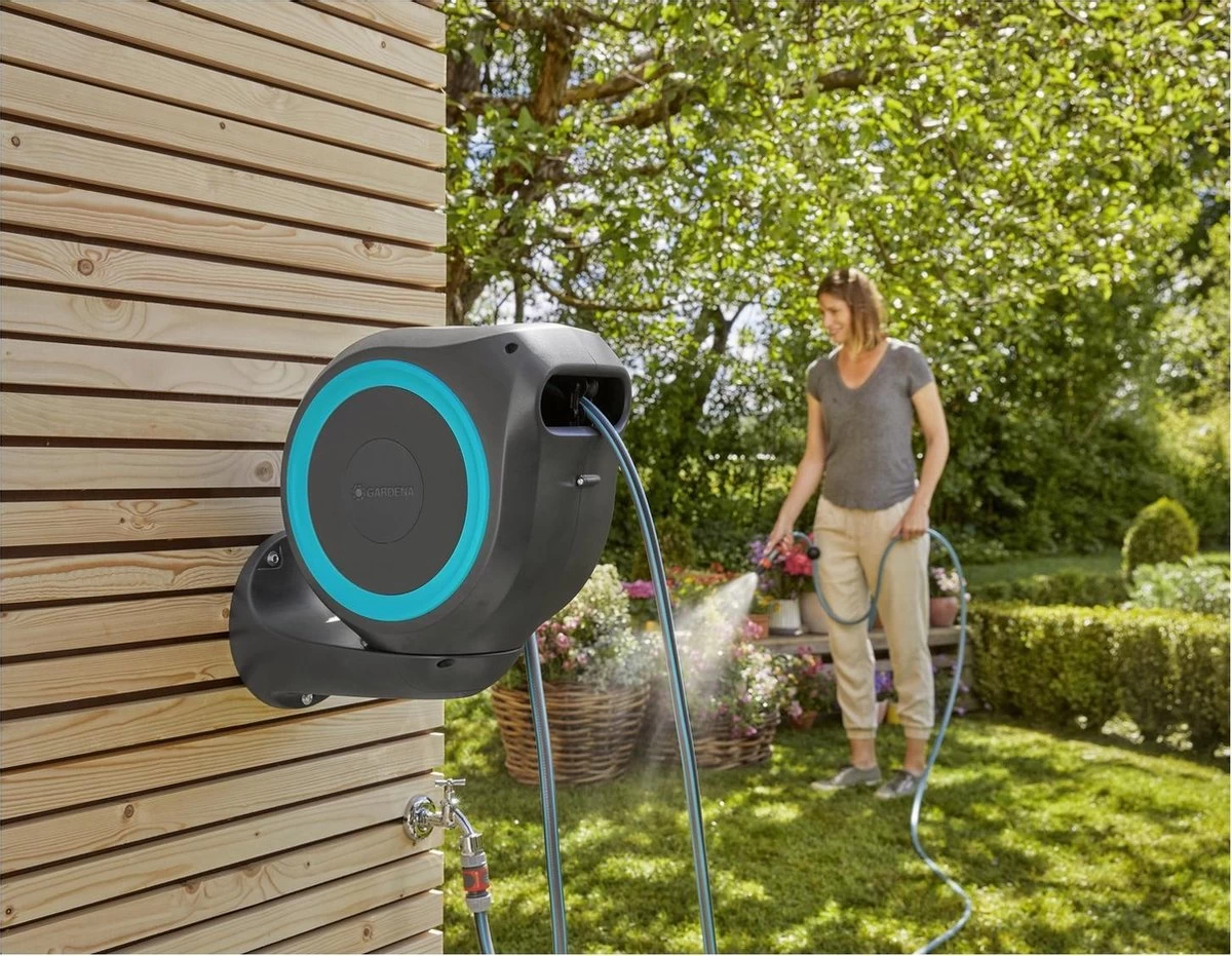 GARDENA Rollup S Wandslangenbox - 15 Meter - Ø 11 Mm 6 GARDENA Rollup S Wandslangenbox - 15 Meter - Ø 11 Mm - Afbeelding 4