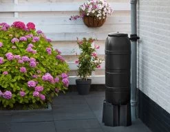 Nature - Slimline - Regenton - 100L - H96 X 32 X 36cm - Zwart -Tuinverzorgings Winkel 1200x931 3