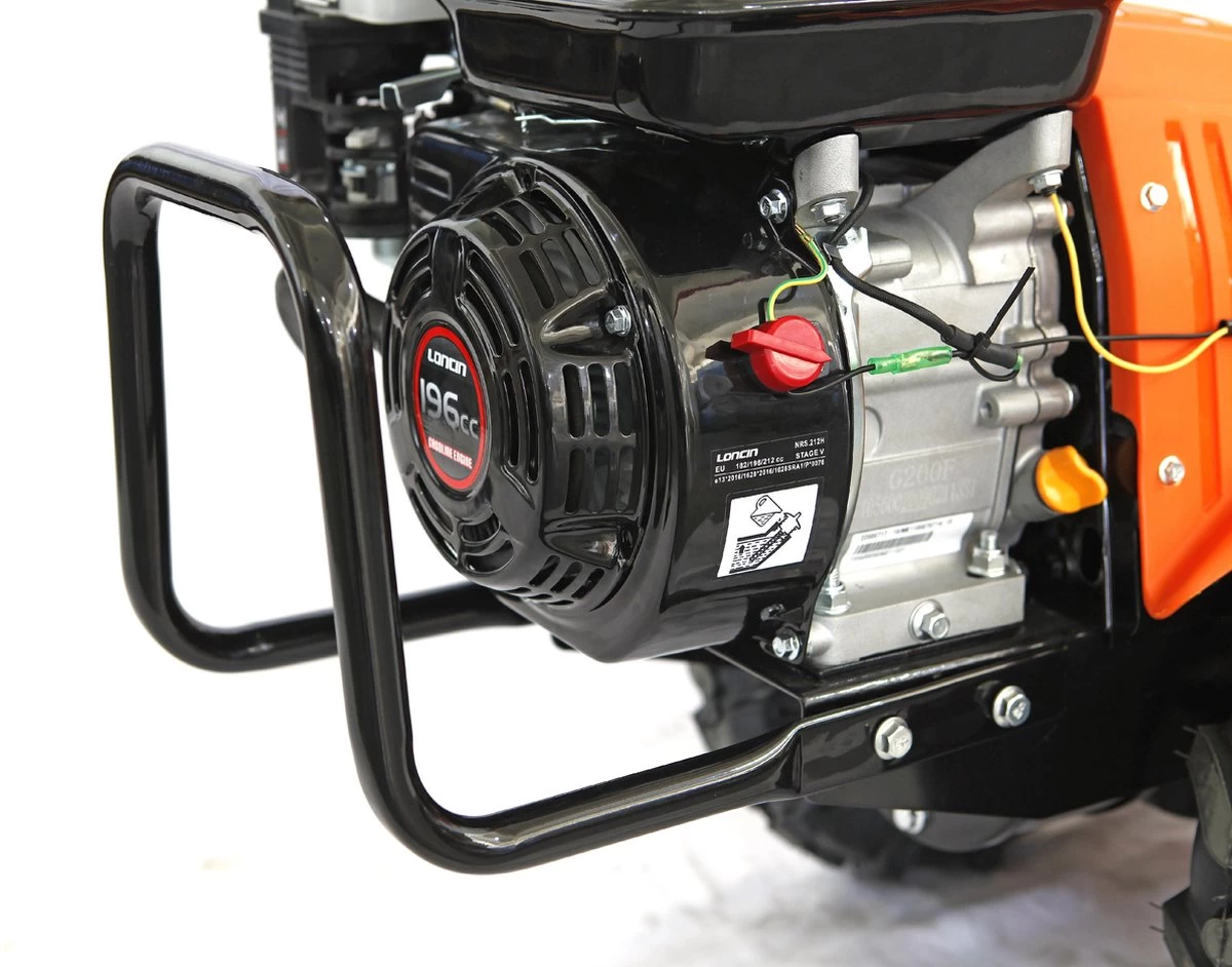 Kibani Grondfrees Benzine - 196cc - 46CM Breedte - 6.5PK - Loncin Motor - Tuinfrees - Tuinfrees Benzine - Bodemfrees - Tuinploeg - Grondfreesmachine 9 Kibani Grondfrees Benzine - 196cc - 46CM Breedte - 6.5PK - Loncin Motor - Tuinfrees - Tuinfrees Benzine - Bodemfrees - Tuinploeg - Grondfreesmachine - Afbeelding 7