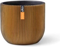 Capi Europe - Bloempot Bol Groove XL - 33x35 - Goud - Bloempot Voor Binnen - Opening ⌀28 - GVGB932 16 Capi Europe - Bloempot Bol Groove XL - 33x35 - Goud - Bloempot Voor Binnen - Opening ⌀28 - GVGB932 -Tuinverzorgings Winkel 1200x947 3