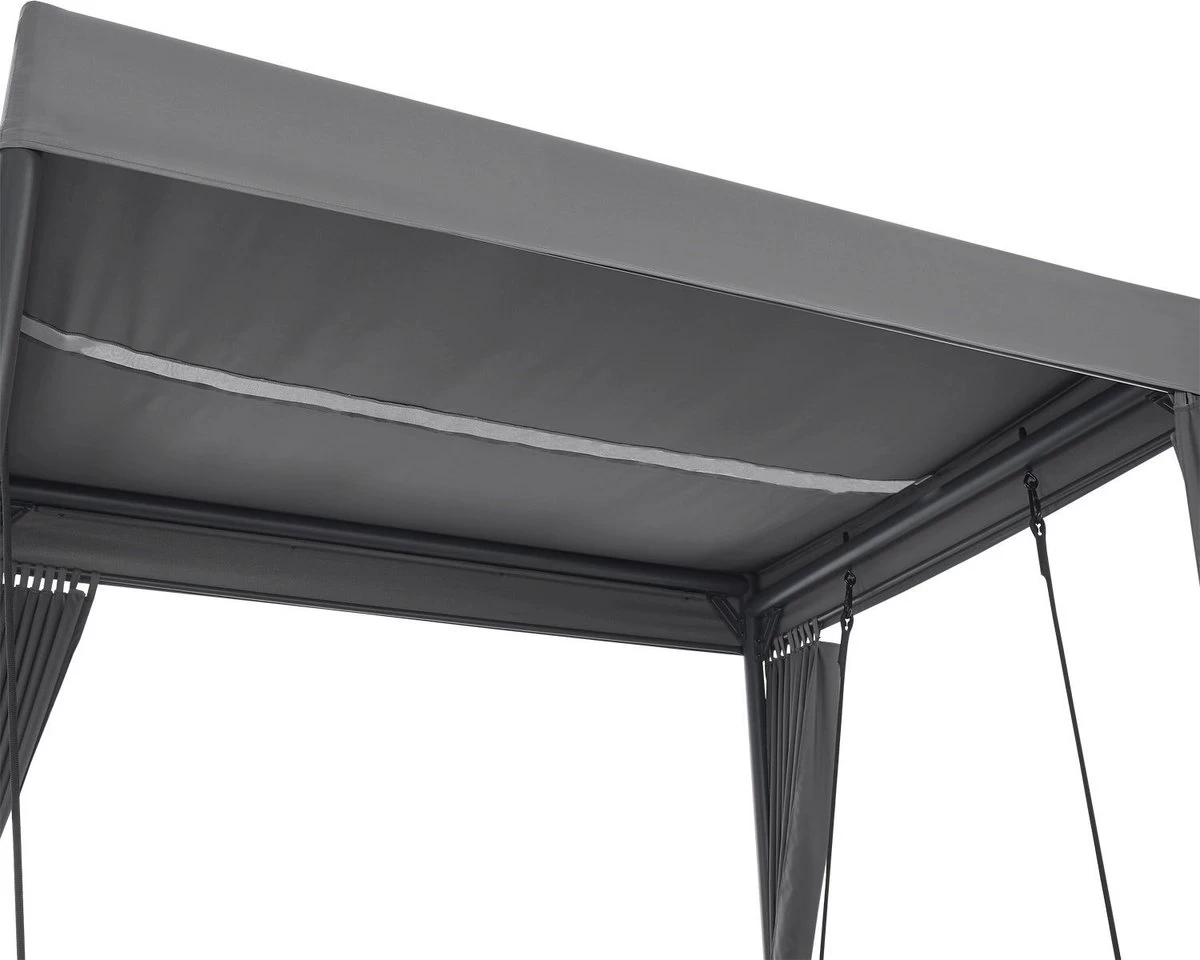 Schommelbank / Ligbank Kassandra - Donkergrijs 7 Schommelbank / Ligbank Kassandra - Donkergrijs - Afbeelding 5