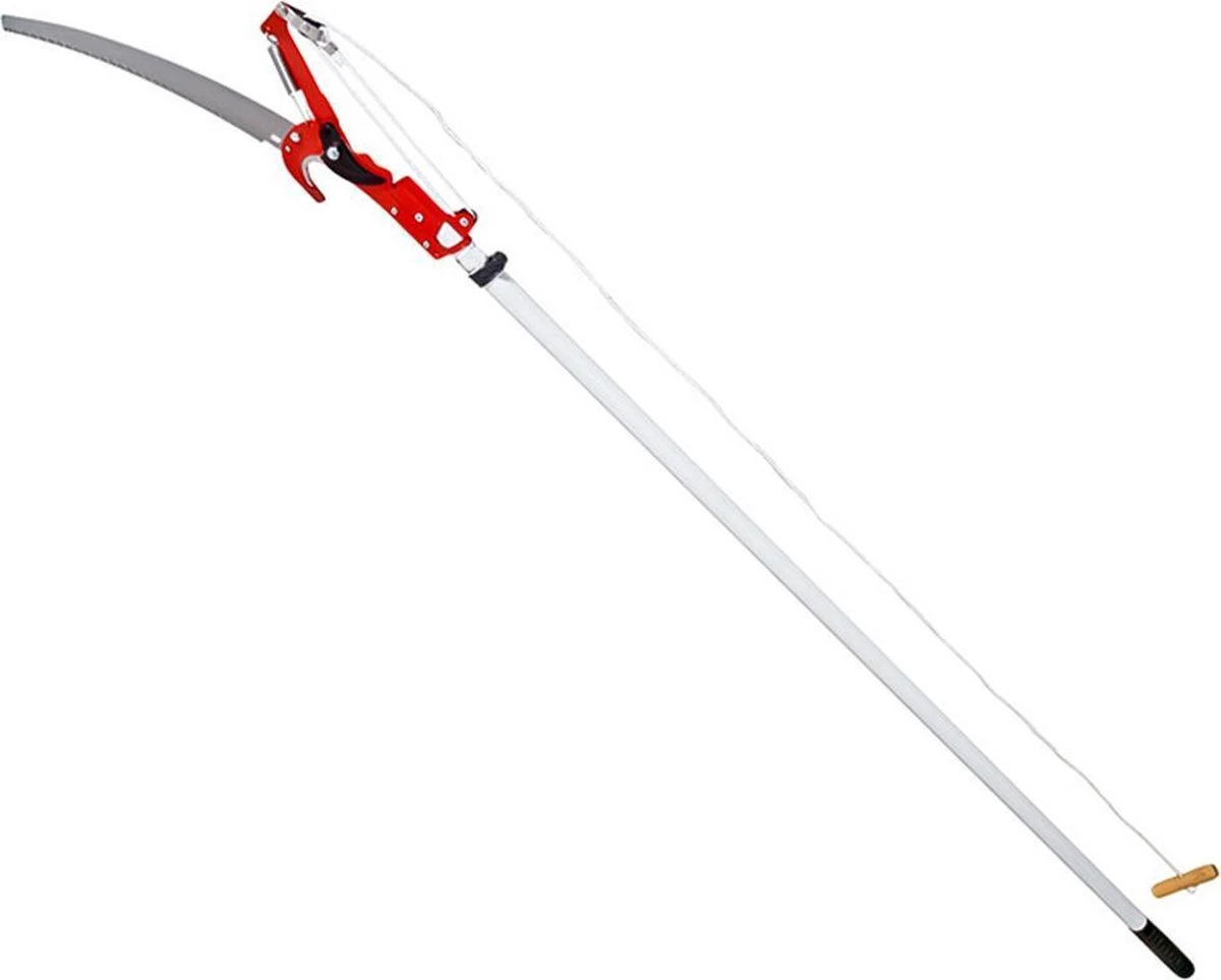 Teien 2-in-1 Boomzaag Telescopisch 340 Cm - Telescopische Takkenschaar En Snoeizaag - 4,50 Meter Werkhoogte 3 Teien 2-in-1 Boomzaag Telescopisch 340 Cm - Telescopische Takkenschaar En Snoeizaag - 4,50 Meter Werkhoogte